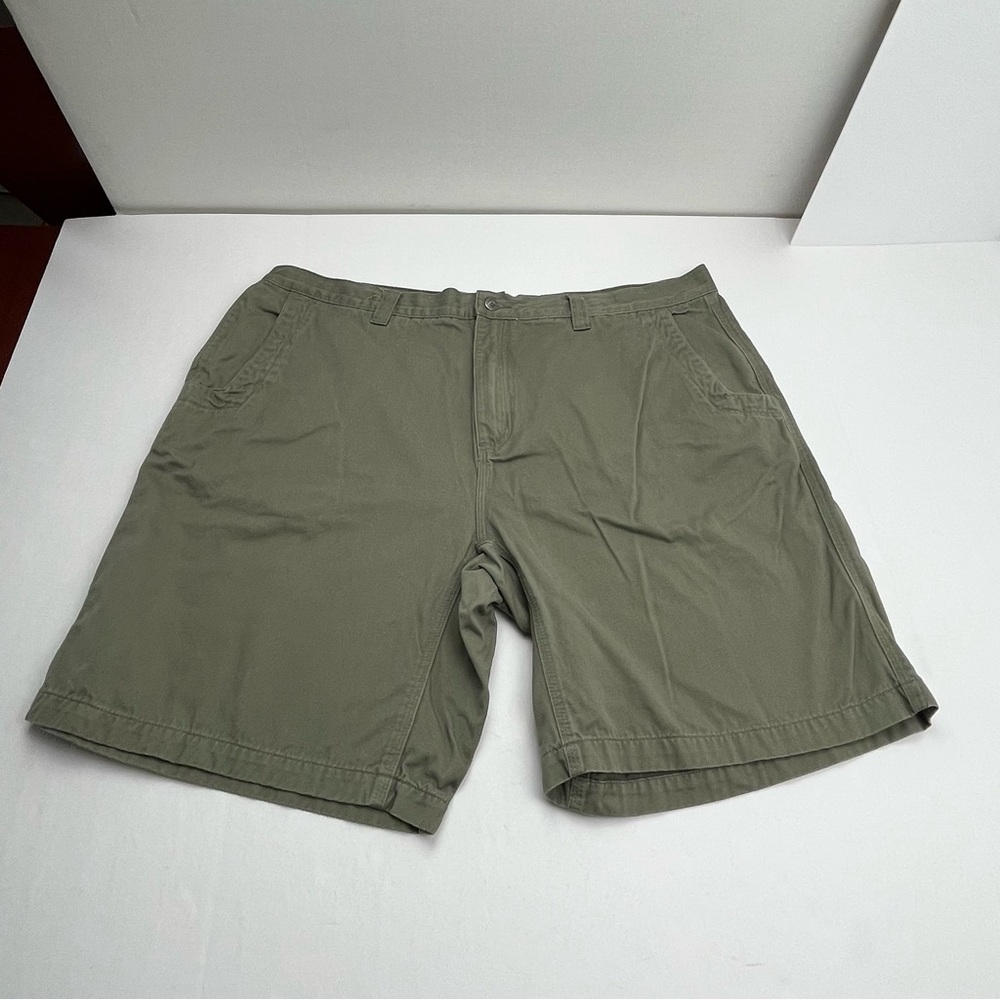 Mountain Khakis Olive Utility Flat-Front Shorts